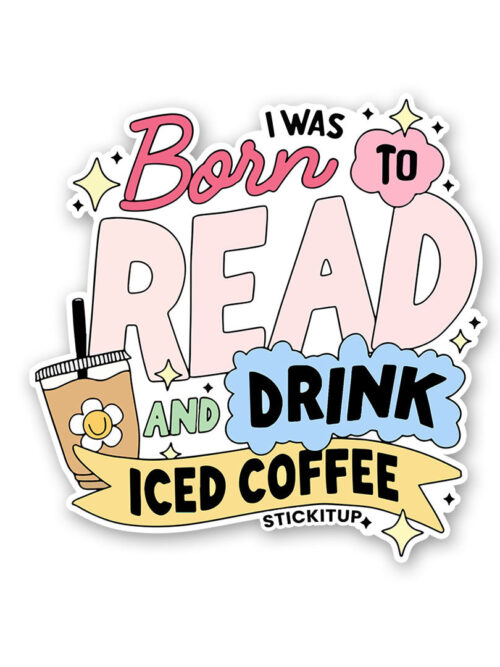 Born To Read Sticker
