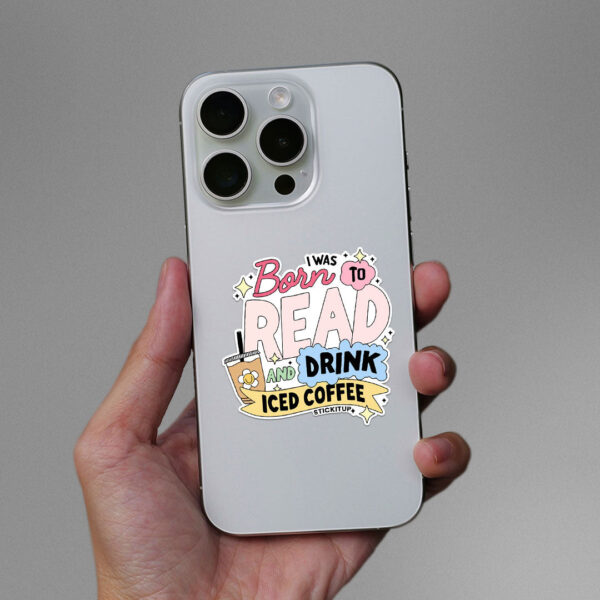 Born To Read Sticker