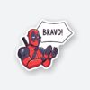Bravo Deadpool Sticker