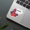 Bravo Deadpool Sticker
