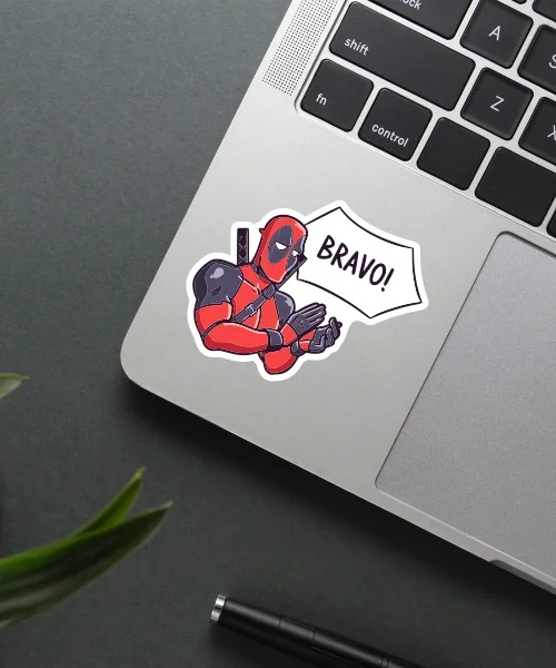 Bravo Deadpool Sticker