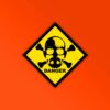 Breaking Bad Danger Laptop _ Mobile Sticker