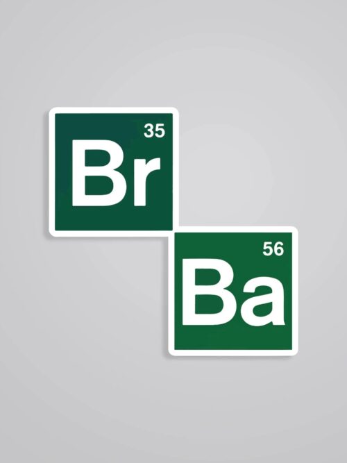 Breaking Bad Elements TV Shows Stickers