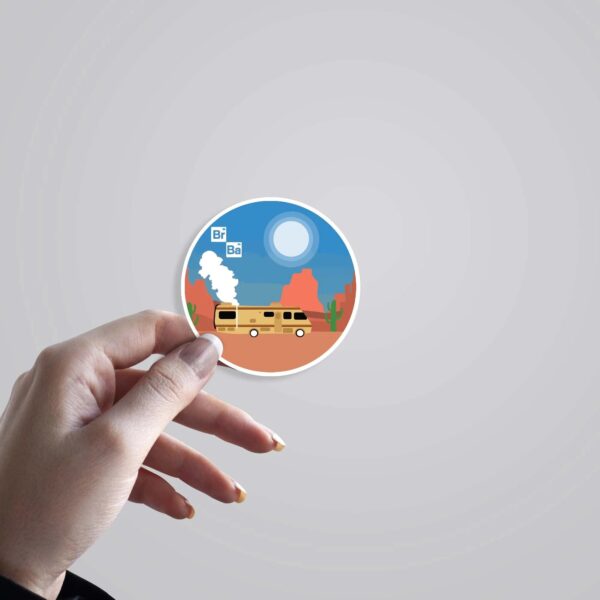 Breaking Bad Minimalist RV TV Shows Stickers