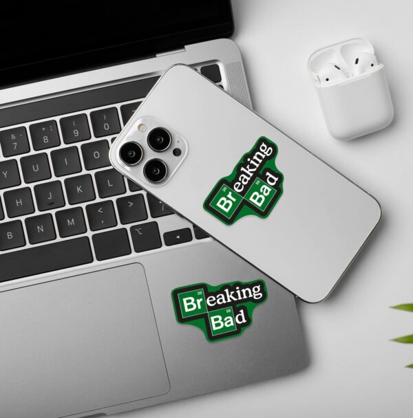 Breaking Bad Name Laptop _ Mobile Sticker Breaking Bad Name Laptop _ Mobile Sticker