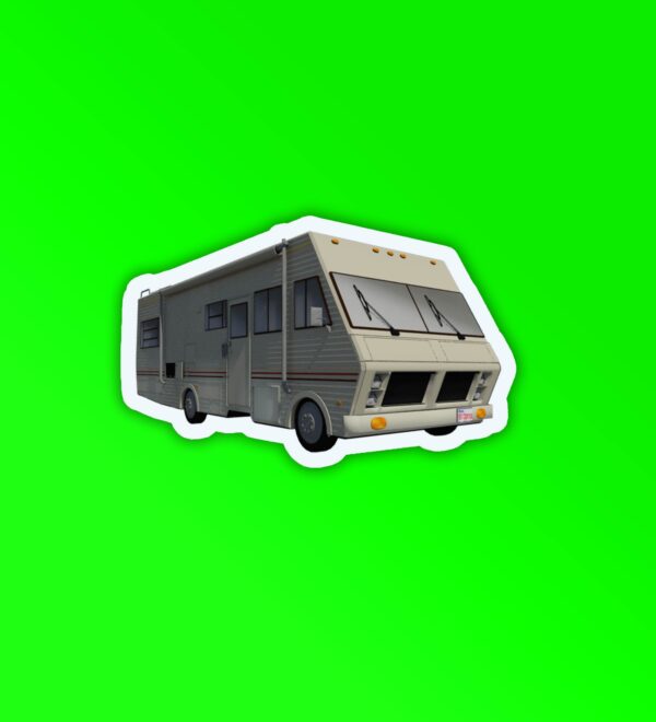 Breaking Bad Van Laptop _ Mobile Sticker Breaking Bad Van Laptop _ Mobile Sticker