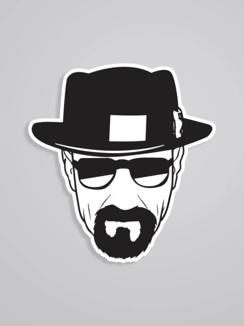 Breaking Bad Walter White TV Shows Stickers