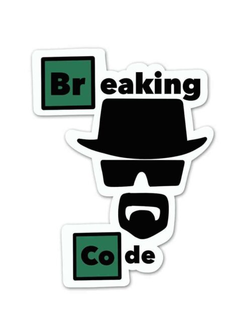 Breaking Code Sticker