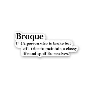 Broque Sticker Broque Sticker