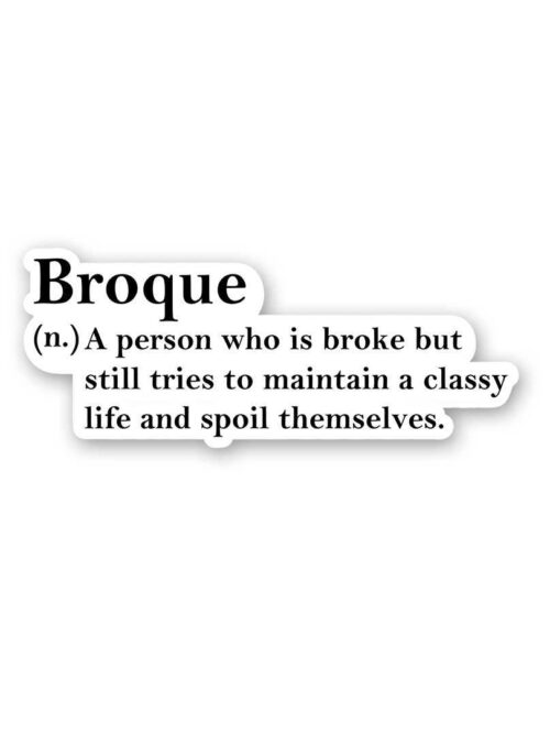 Broque Sticker