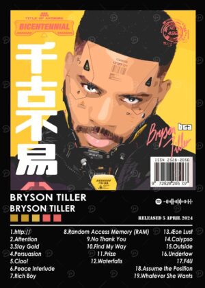 Bryson Tiller Album Music Poster