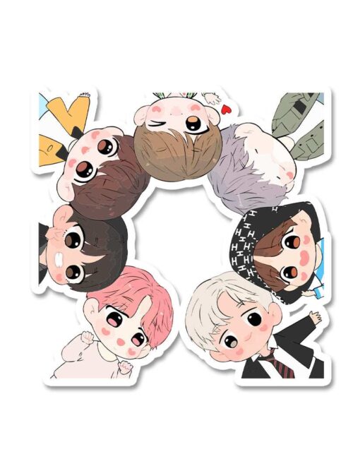 Bts Chibi Sticker