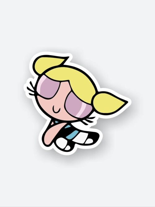 Bubbles Shy Sticker