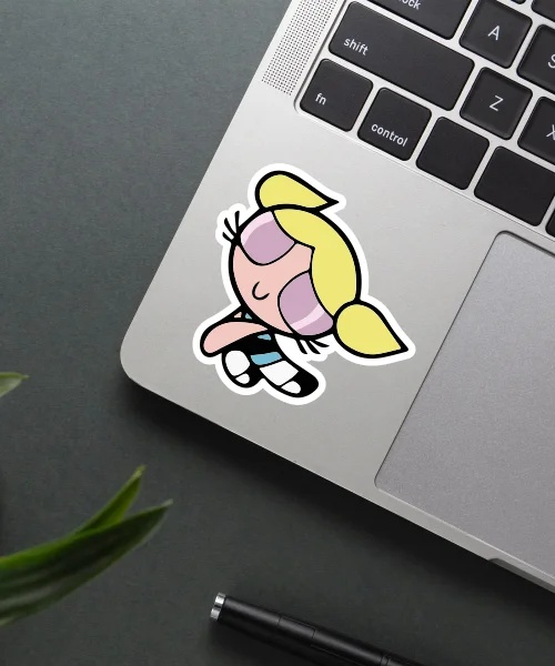 Bubbles Shy Sticker