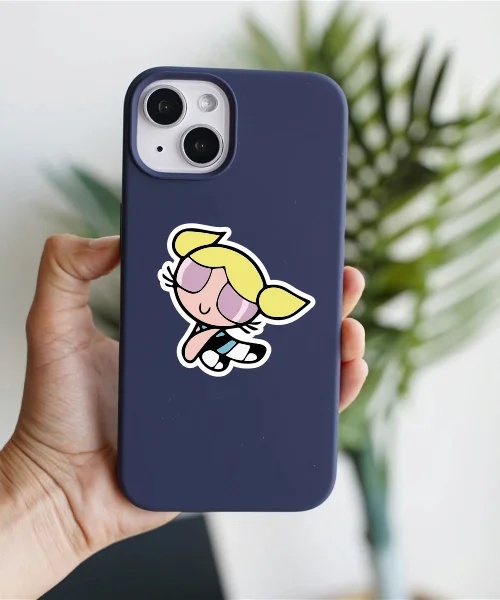 Bubbles Shy Sticker