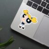Bubbles Smiling Sticker
