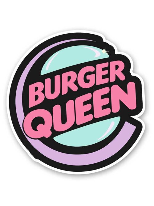 Burger Queen Sticker