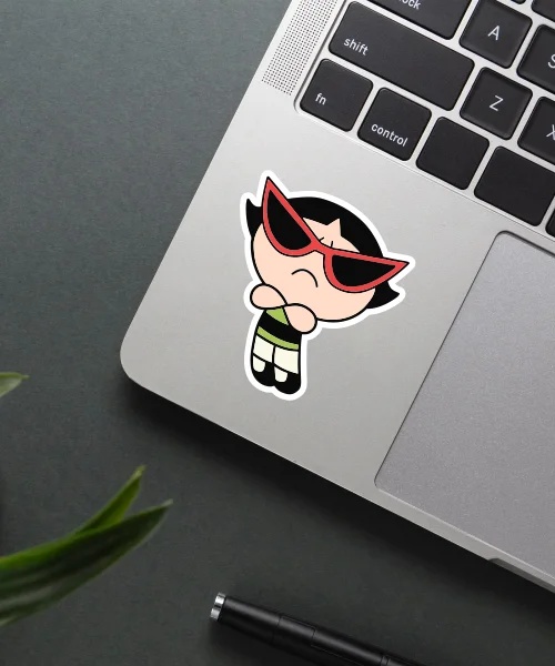 Buttercup Angry Sticker