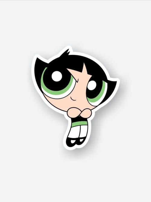 Buttercup Smirking Sticker
