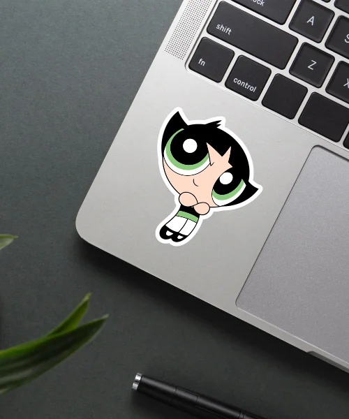 Buttercup Smirking Sticker