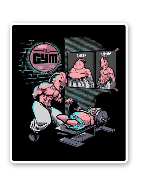 Buu Fitness Sticker