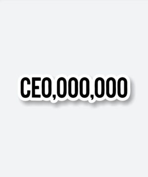 CEO Sticker