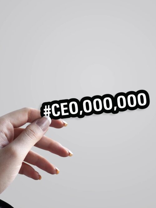 CEO Witty Stickers
