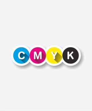 CMYK Logo Sticker