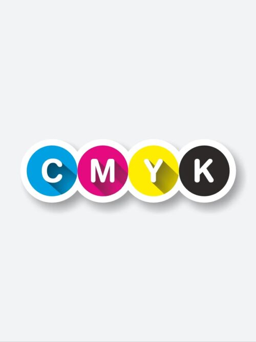 CMYK Logo Sticker