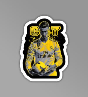 CR7 Football Sticker CR7 Football Sticker