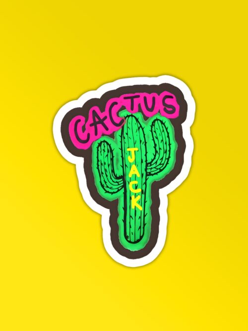 Cactus Jack Sticker