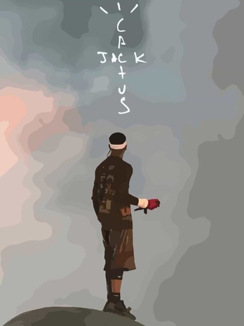 Cactus Jack Travis Scott Music Poster