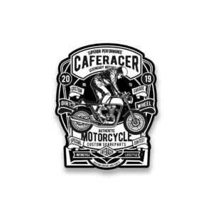 Cafe Racer Motorcycle Sticker Cafe Racer Motorcycle Sticker
