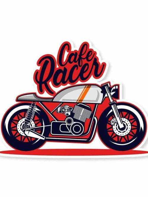 Cafe Racer Sticker