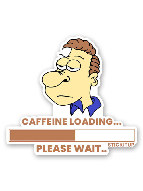 Caffeine Loading Sticker