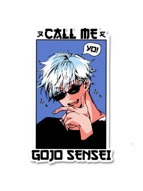 Call Me Gojo Sensei Sticker