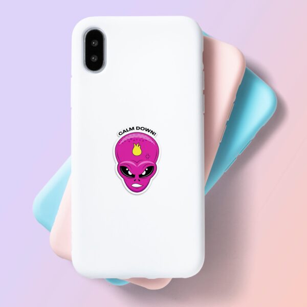 Calm Down Sticker