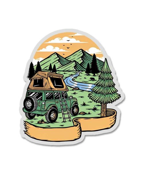 Camp For Peace Sticker