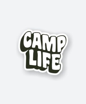 Camp Life Sticker