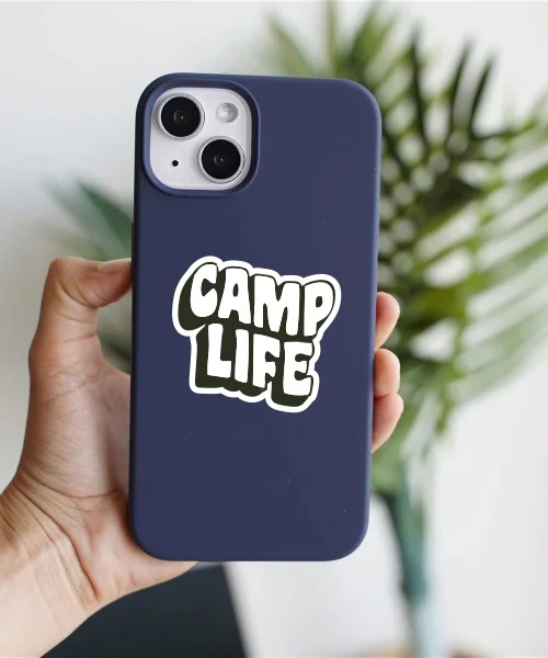 Camp Life Sticker