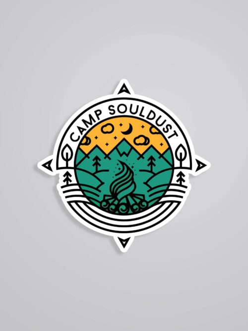 Camp Souldust Travels Stickers