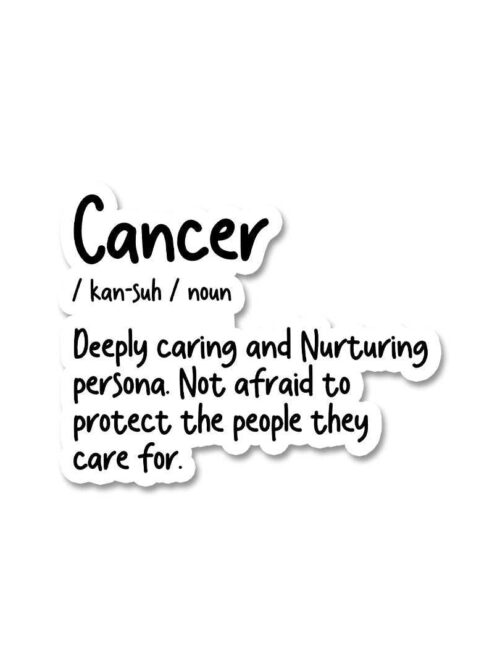 Cancer Sticker
