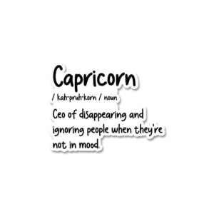 Capricorn Sticker