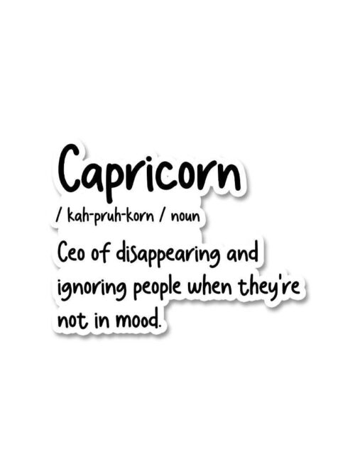 Capricorn Sticker