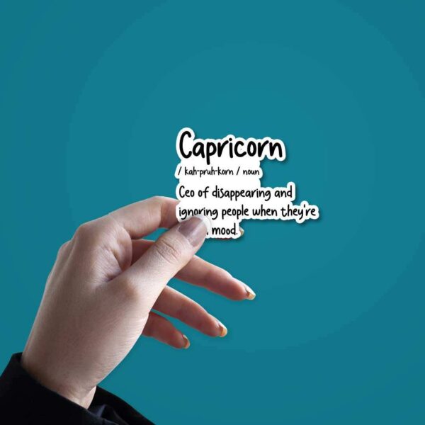 Capricorn Sticker