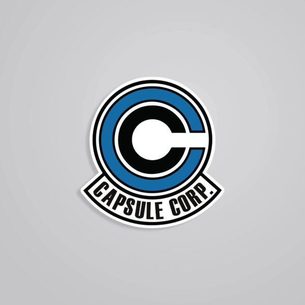 Capsule Corp II Anime Stickers