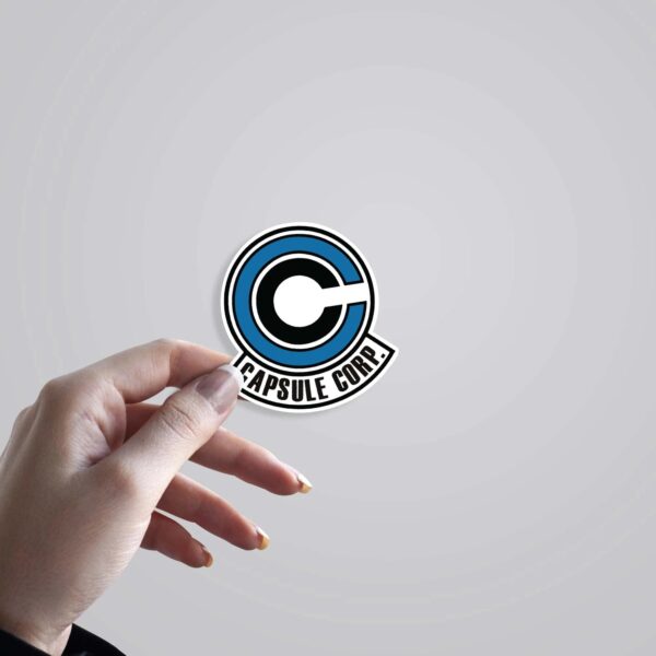 Capsule Corp II Anime Stickers
