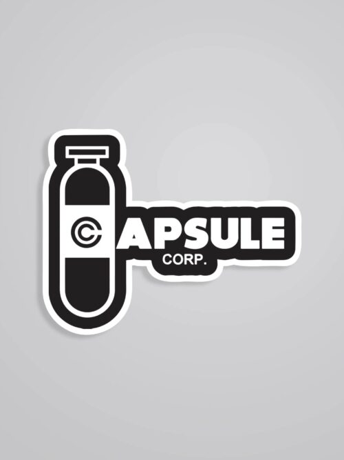 Capsule Corp V2 Anime Stickers