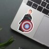 Captain America With Shield Sticker