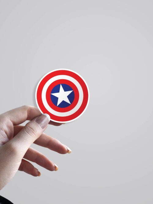 Captain Americas Shield Movies Stickers